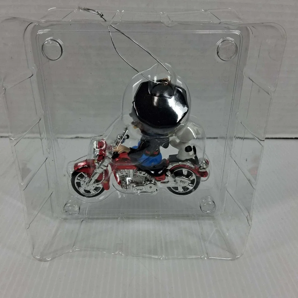 Betty Boop Boop-Oop-a-Zoom Motorcycle Ornament 2003 Carton Cards CXOR-109J